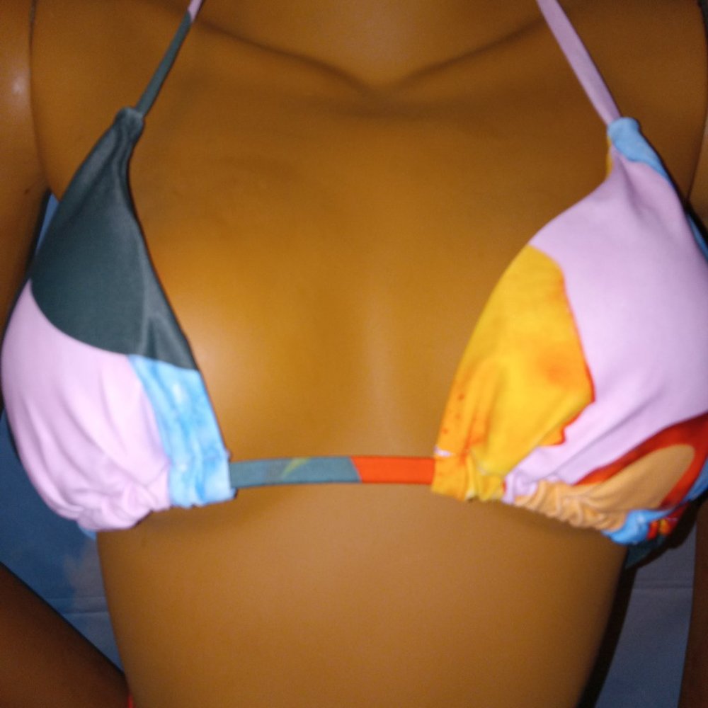 Abstract Cocktail String Bikini Stringkini Size L… - image 3